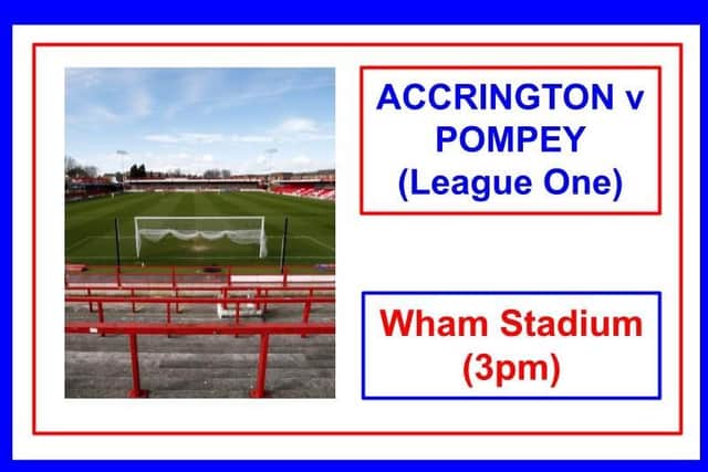 All the key details as Pompey make the trip to Accrington Stanley today.