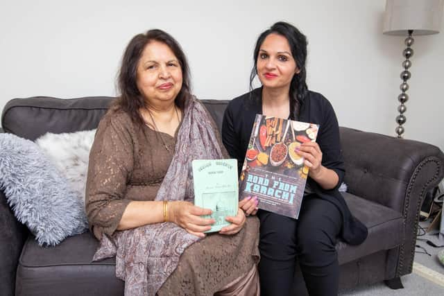 Khalida Arab and her daughter Nadia Arab at their home in Southsea. Picture: Habibur Rahman