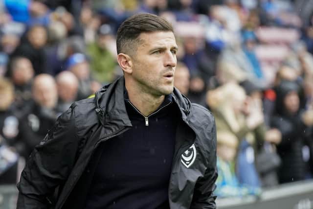 Pompey head coach John Mousinho. Picture: Jason Brown/ProSportsImages