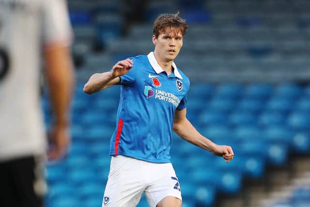 Pompey defender Sean Raggett