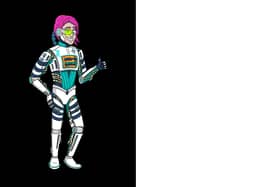 Meet Aqua, the new recruit encouraging schools to sign up for Solent Coding Day. Picture – supplied.
