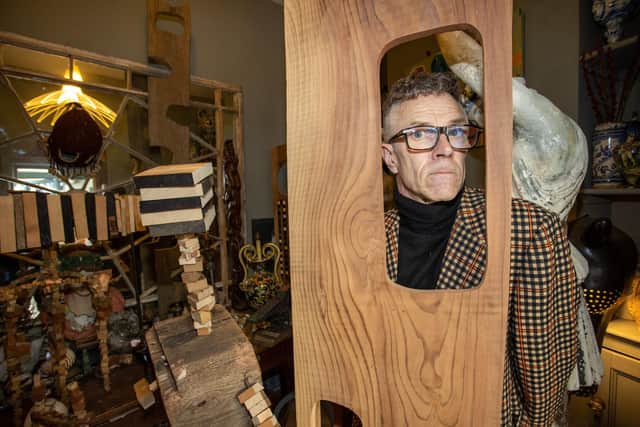 Ian Parmiter, has his debut art exhibition The Beauty and Pain of being Lord Sonic at Court X on Eastern Esplanade from April 9 to 24.
Photo by Alex Shute
