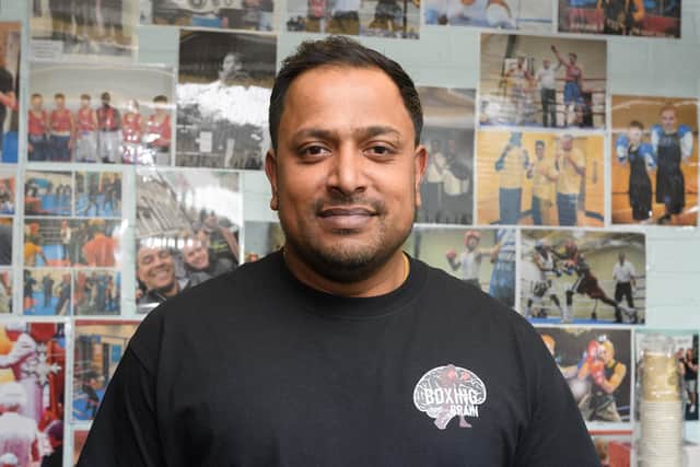 Suganthan 'Sugs' Vetharajah, who helped found the Boxing for the Brain scheme. Picture: Keith Woodland (120420-214)