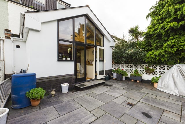 This four-bedroom terraced house is on the market for £380,000. it is listed by Chinneck Shaw.