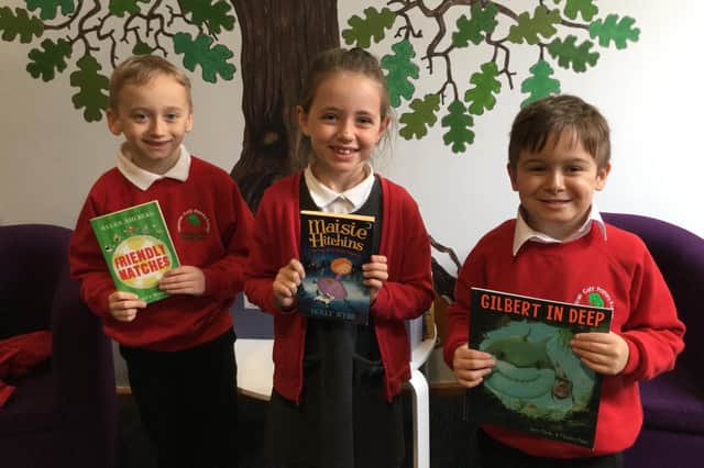 Children at Newtown C of E Primary School in Gosport have received free books from Oxfam to help boost their wellbeing