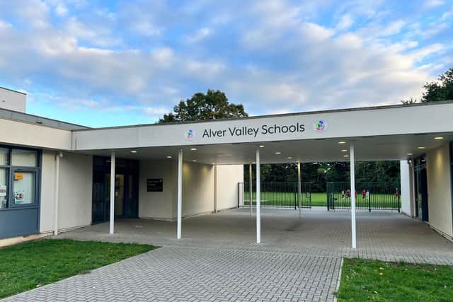 Police have issued a dispersal order around the Alver Valley Schools site in Gosport.