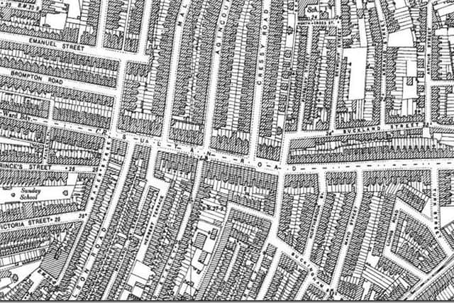 How Buckland once looked. Map: Pete Cross collection