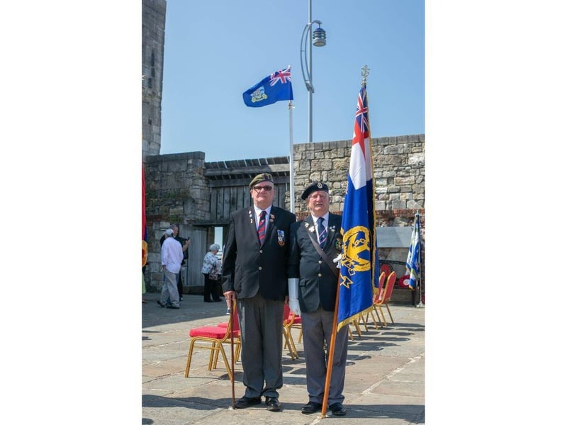 Former members of the armed forces come together for the parade