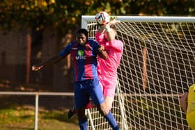 Lamin Jatta scored US Portsmouth's late winner against Pagham.

Picture: Keith Woodland