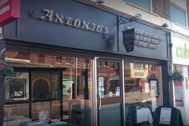 Antonio's, in West Street, Fareham has a rating of 4.5 out of 5 from 510 reviews on TripAdvisor.
