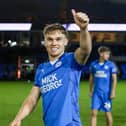 Pompey target Archie Collins. Photo Joe Dent/theposh.com