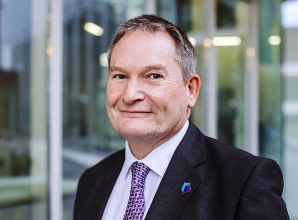 Vice-chancellor Graham Galbraith of the University of Portsmouth