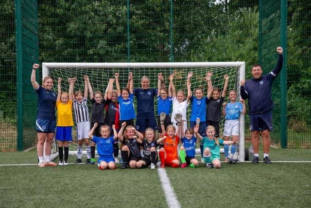 All the participants and their coaches at Park Community School, Leigh Park, Portsmouth
Picture: Habibur Rahman