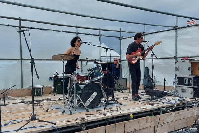 AlterModerns at the Punk'n'Roll Summer Party on South Parade Pier, July 31, 2022