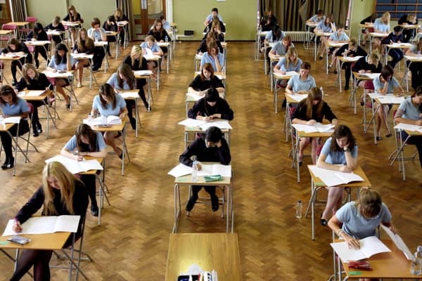 File photo of primary school children taking SATs. Picture: Chris Radburn/PA Wire