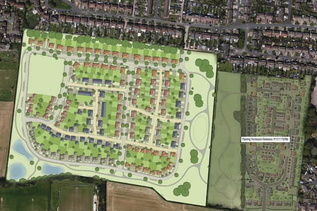 The plan for Romsey Avenue in Portchester