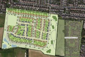 The plan for Romsey Avenue in Portchester