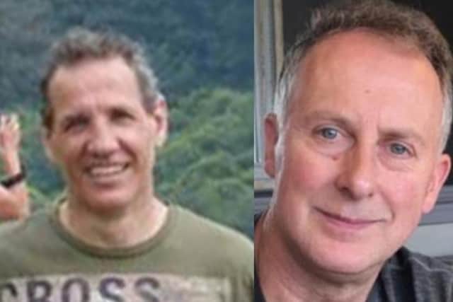 Andrew Cuthbert, left, and Gary Groves. Picture: Hampshire Constabulary