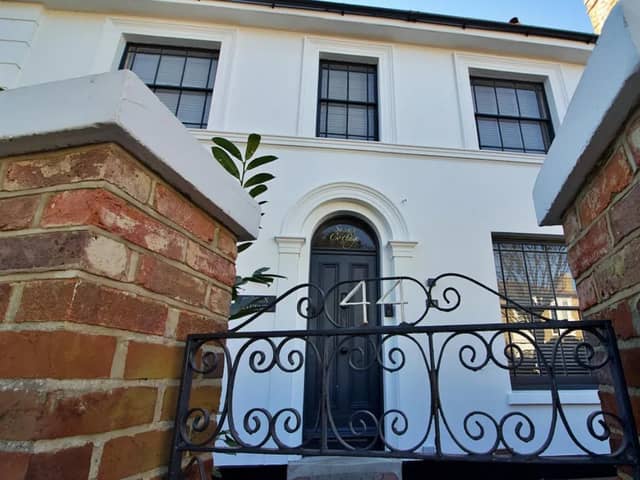 This home is on the market for £1,350,000 and it is being sold with Keller Williams Advantage Estate Agents.