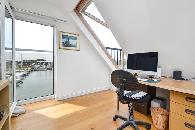 This four storey waterfront home set in Port Solent is on the market for a guide price of £950,000
