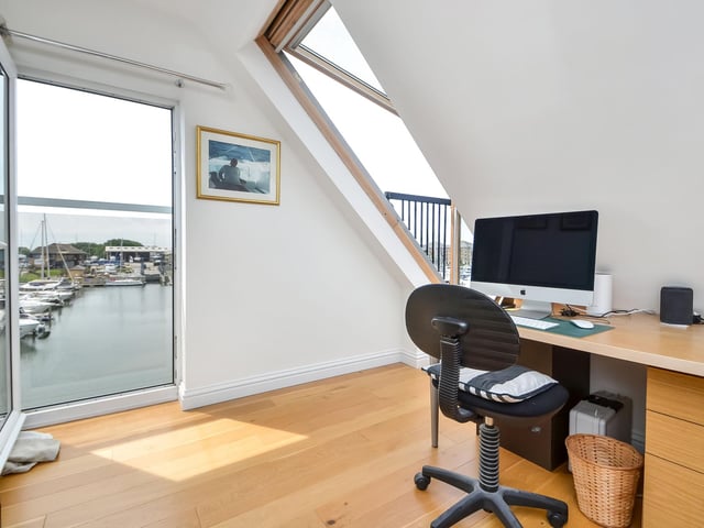 This four storey waterfront home set in Port Solent is on the market for a guide price of £950,000