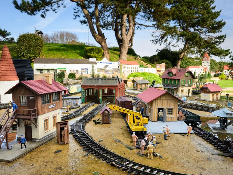 Pictured is: One of the views at the model villagePicture: Keith Woodland (100221-5)