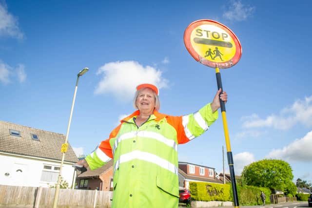 Mavis Bailey at Petersgate Infant School, Clanfield. Picture: Habibur Rahman