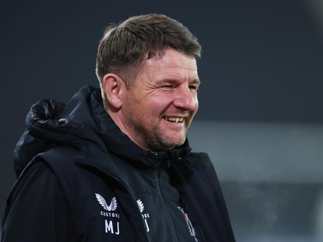 Average spell in charge: 18 months.
Longest serving manager of past 10 years: Karl Robinson (May 2010 - October 2016).
Pictured above: Current manager Mark Jackson (appointed December 2022).