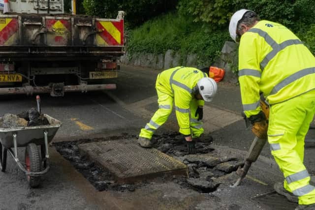 Hampshire County Council are to spend a further £7.5 million a year for the next three years to fix thousands more potholes