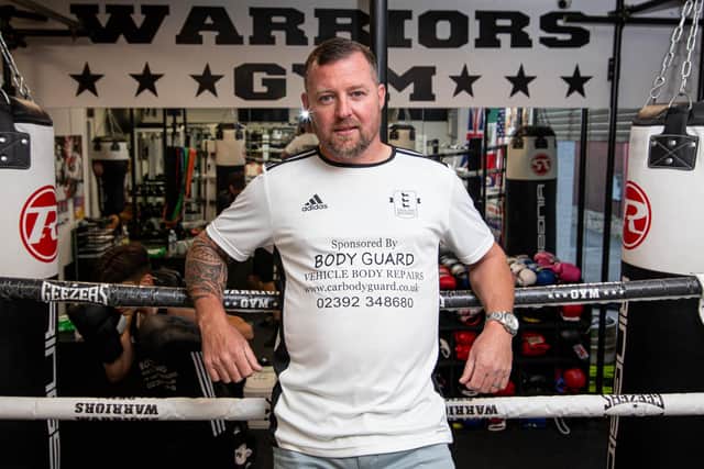 Warriors Gym owner and amateur head coach Brian Davidson. Picture: Habibur Rahman