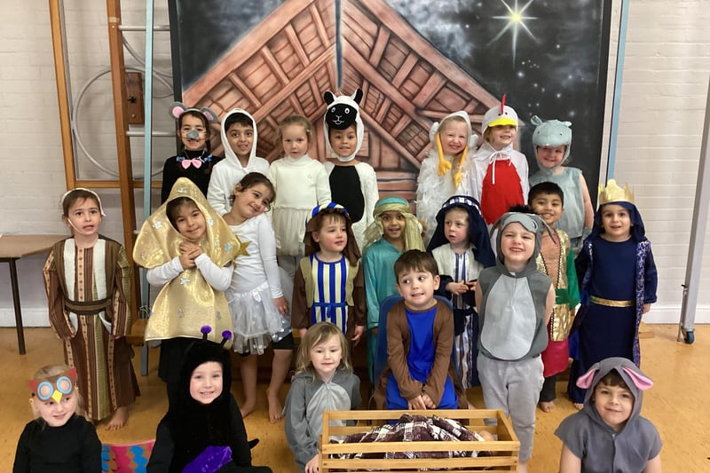 Students at Stamshaw Infant School have put on a nativity. Picture: Submitted