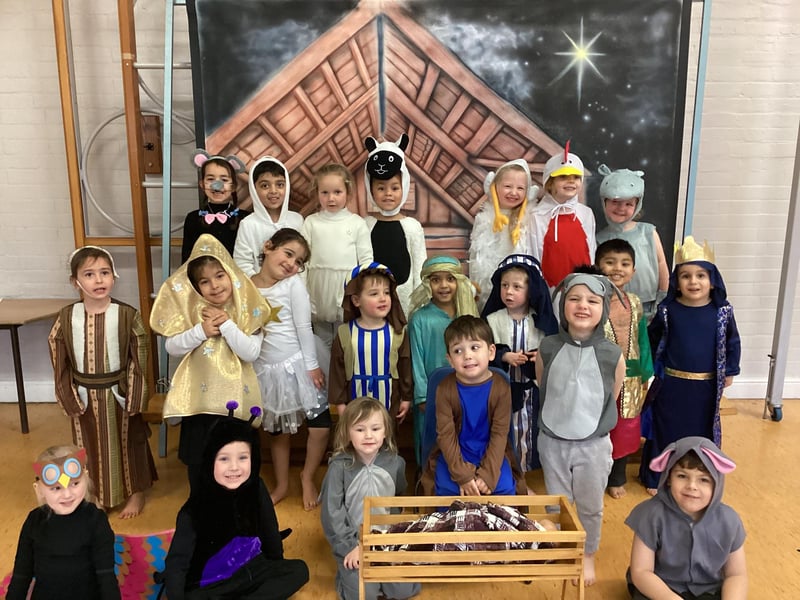 Students at Stamshaw Infant School have put on a nativity.  Picture: Submitted