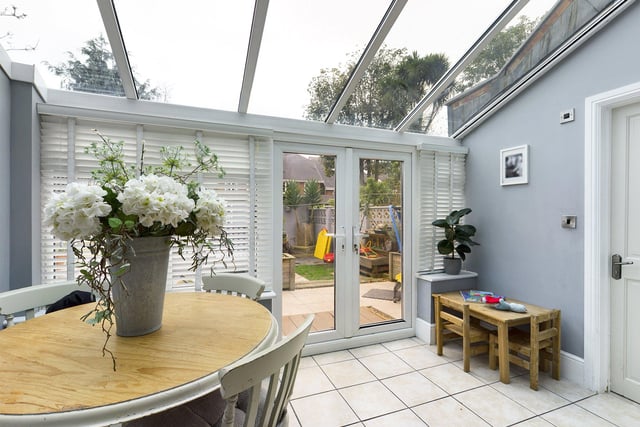 This three bedroom family home in Stride Avenue, Copnor, is on the market for offers in excess of £380,000. It is listed by Chinneck Shaw.