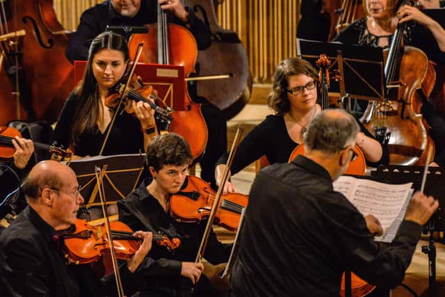The Portsmouth Philharmonic Orchestra playing at one of its charity concerts. Picture by: Colin Farmery