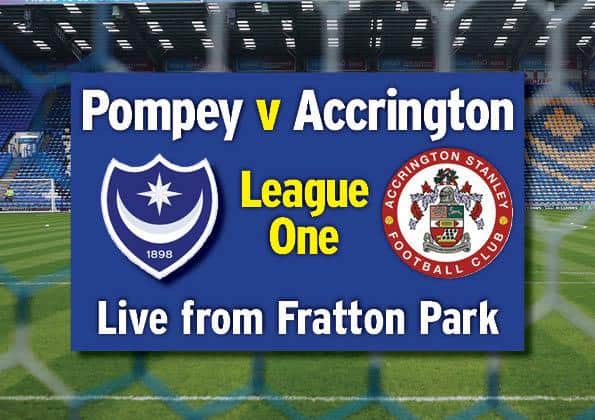 Pompey entertain Accrington on the final day of the season at Fratton Park