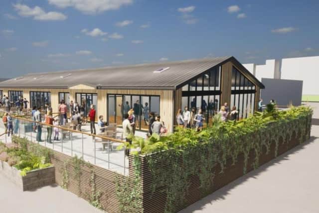 What the new Boat House Cafe could look like once renovated. Picture: Contributed