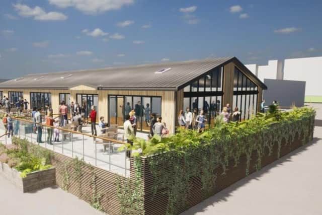 What the new Boat House Cafe could look like once renovated. Picture: Contributed