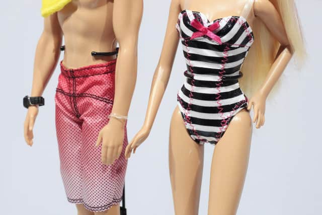 Barbie and Ken dolls from Mattel.