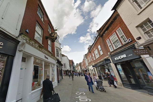 The historic town of Winchester is known for its stylish yet peaceful nature. Muddy Stilettos has said that Winchester is 'home to excellent schools and foodie hotspots, Winchester is stylish and sought-after in equal measure.'