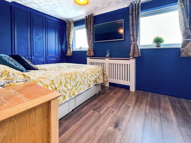 This property has two bedrooms, both of which are good sized.