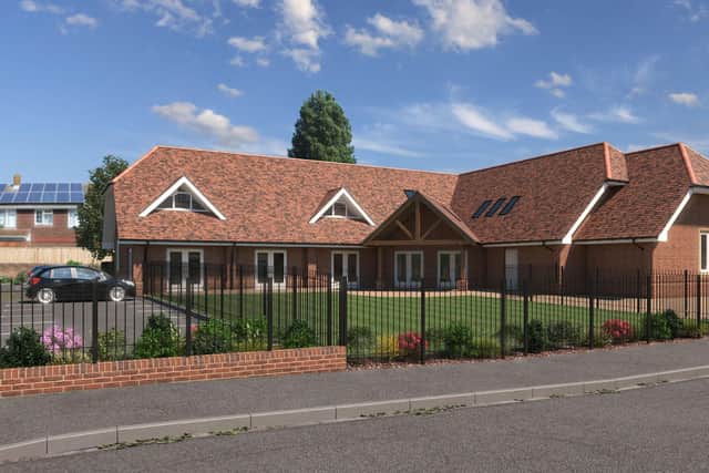 An artist's impression of the new Alverstoke Parish Centre