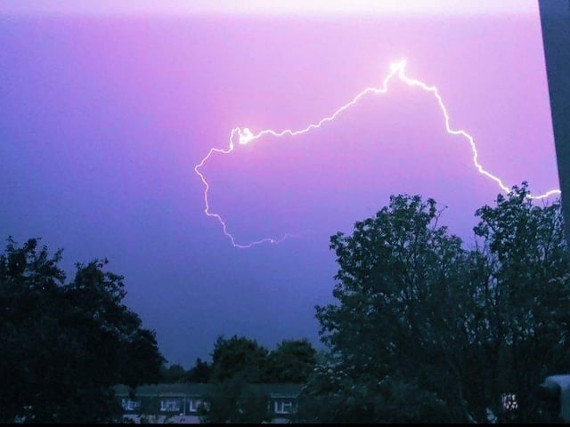 Taken by Sammi Ings from a bedroom window in Gosport.
