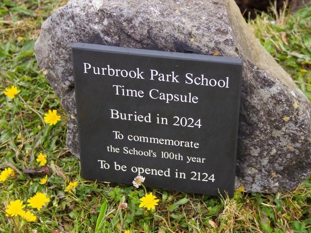 Purbrook Park School Time Capsule