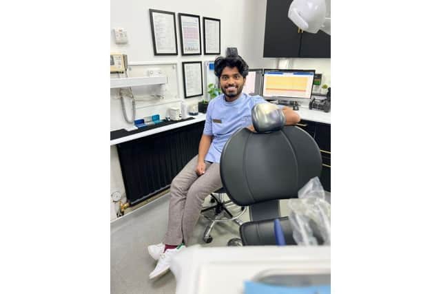 Dr Krisanth Ragudhas, a Dentistry For You dentist who is planning to join the Portsmouth services.
Submitted by Dentistry for You