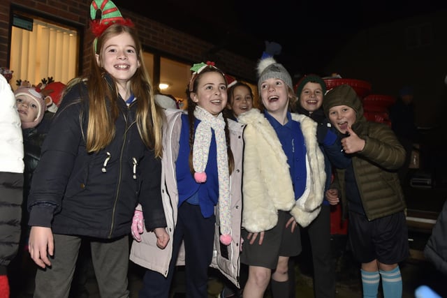 Emsworth Christmas lights were switched on in St Peter's Square on Friday, December 1, 2023.
Picture: Sarah Standing