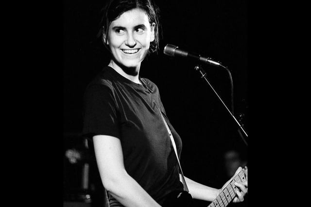 Justine Frischmann from Elastica at the Wedgewood Rooms in the 1990s