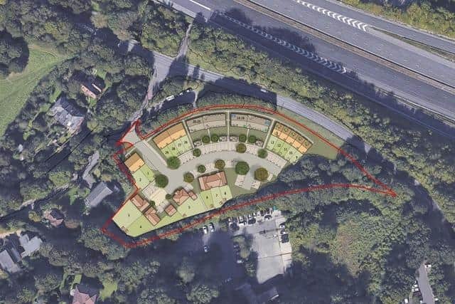 Foreman Homes' application to Fareham Borough Council to build 29 new homes in North Wallington