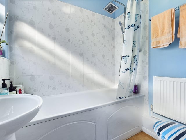 The bathroom of the property on sale on Londesborough Road, Southsea by Chinneck Shaw.