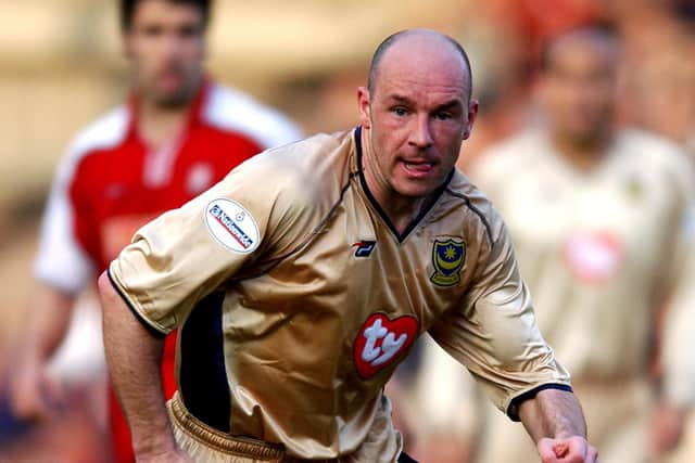 Steve Stone was a popular Pompey player during three seasons at Fratton Park. Picture: Matthew Ashton