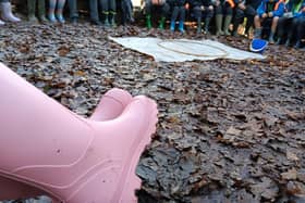 The visit focused on a Rocks and Soils activity